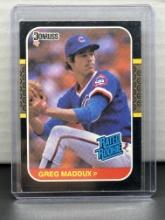 Greg Maddux 1987 Donruss Rated Rookie RC #36