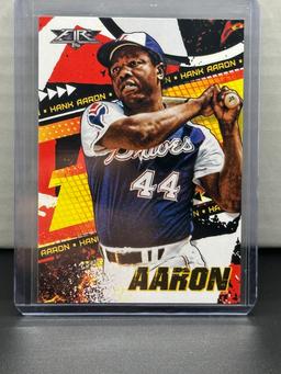 Hank Aaron 2022 Topps Fire #194