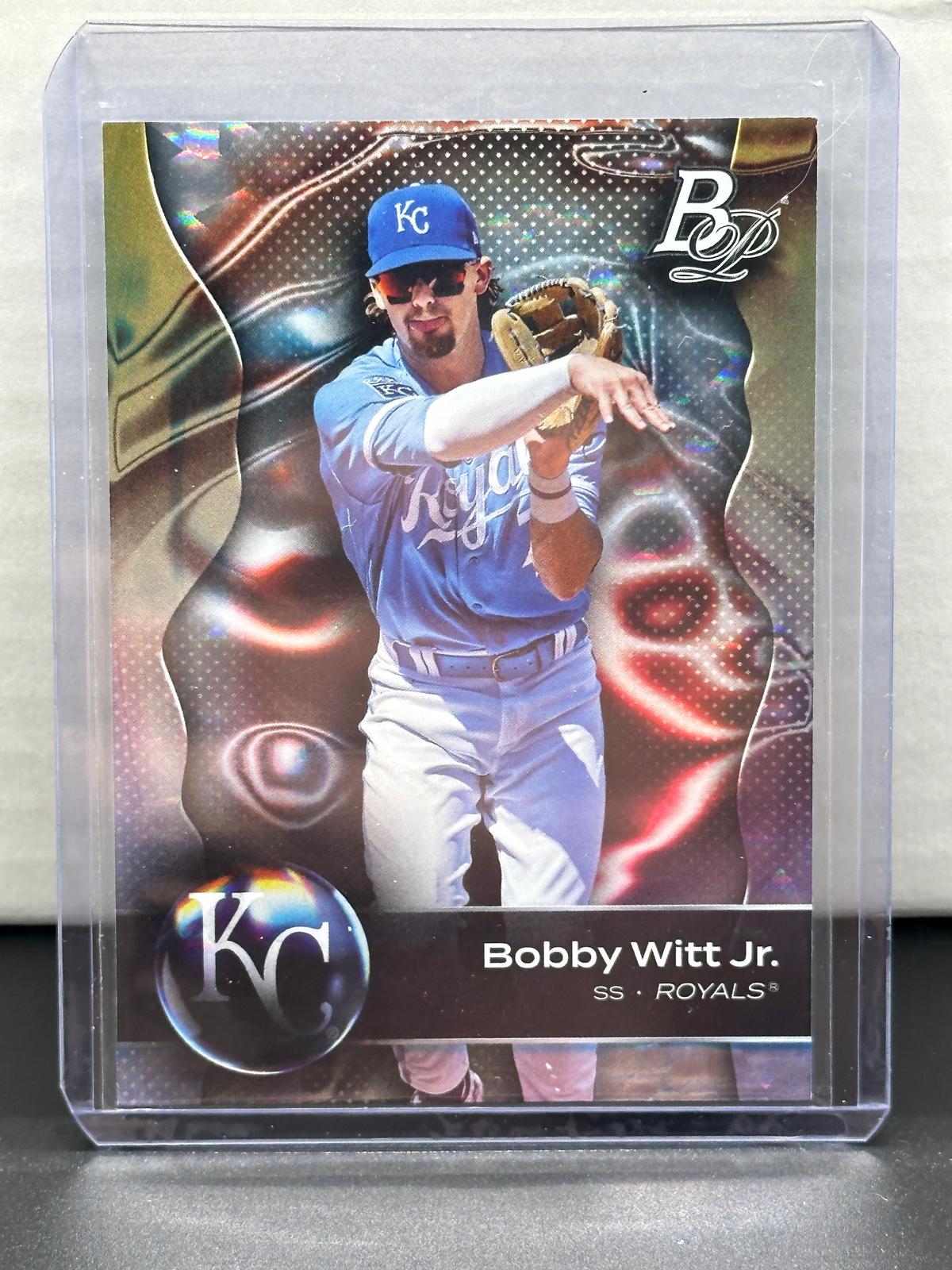 Bobby Witt Jr. 2023 Bowman Platinum Ice Foil Parallel #8