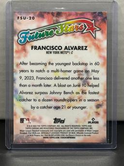 Francisco Alvarez 2023 Topps Chrome Future Stars RC Rookie Refractor Insert #FSU-20