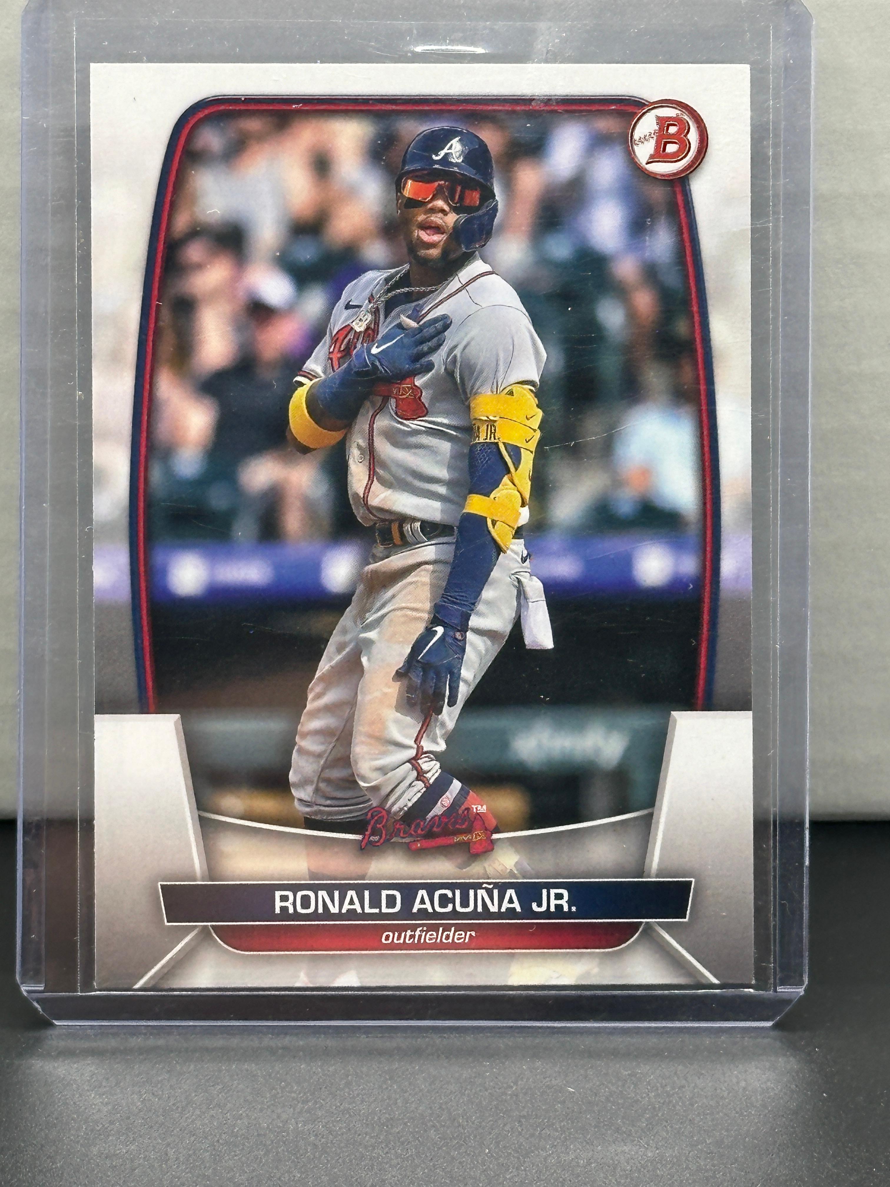 Ronald Acuna Jr. 2023 Bowman #92