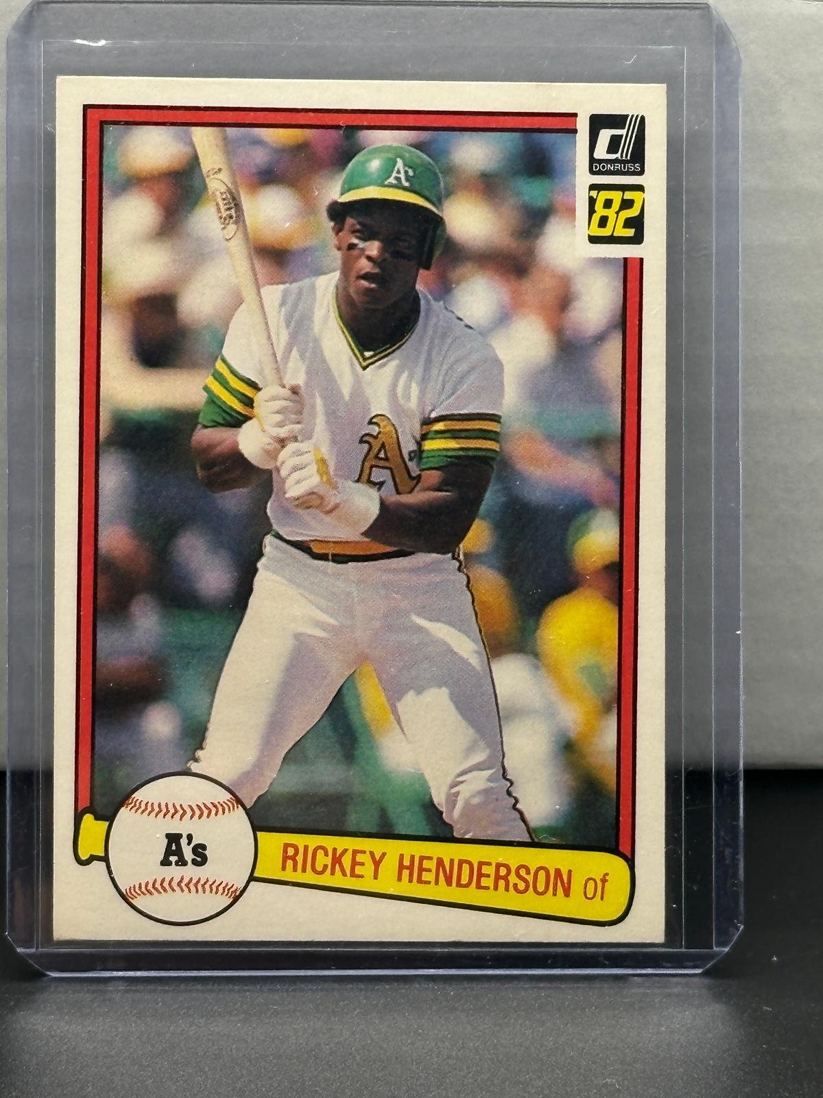 Rickey Henderson 1982 Donruss #113