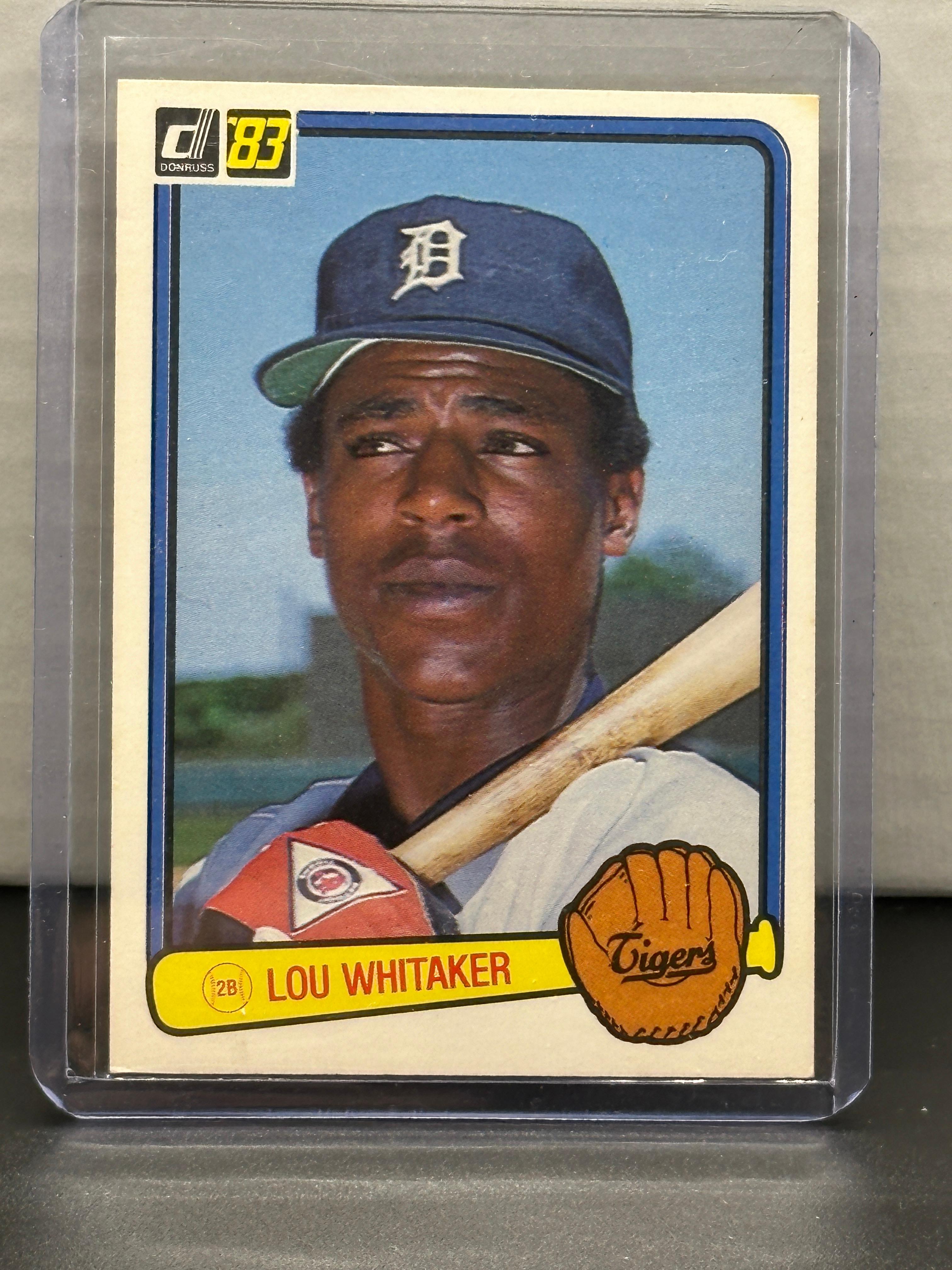 Lou Whitaker 1983 Donruss #333