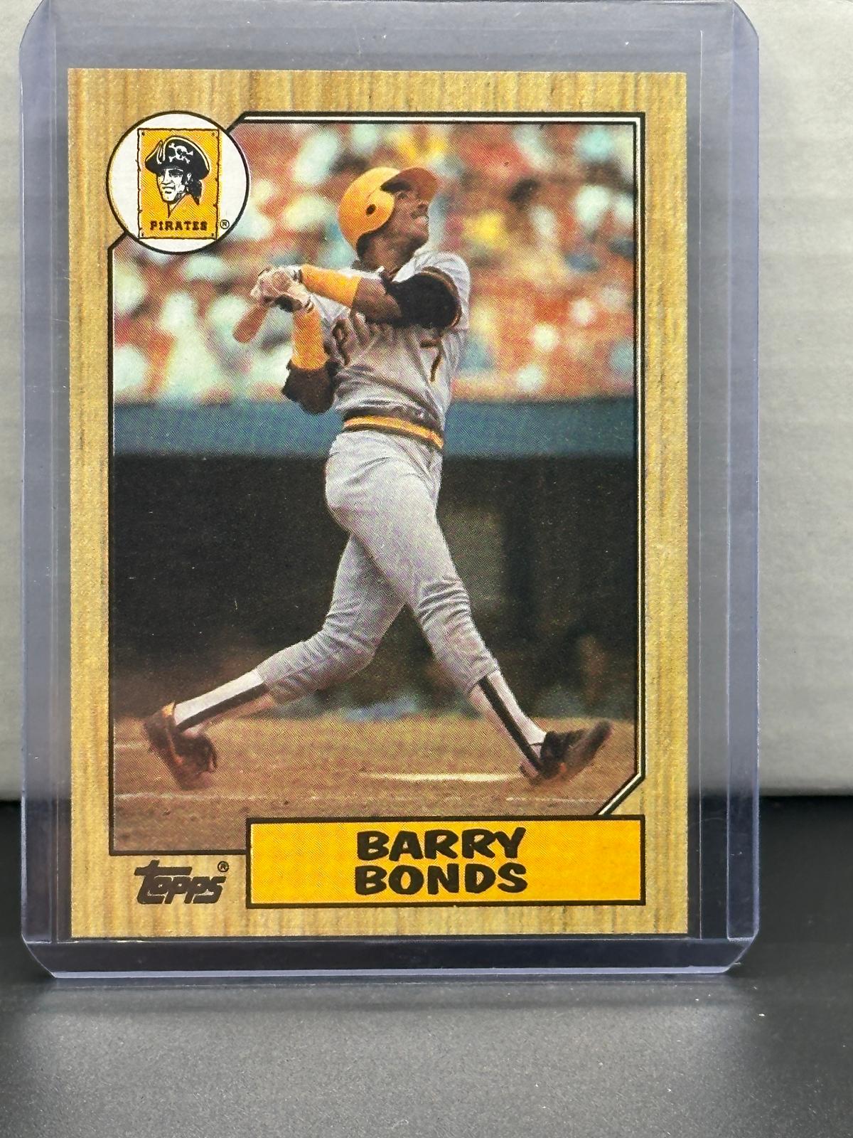 Barry Bonds 1987 Topps Rookie RC #320