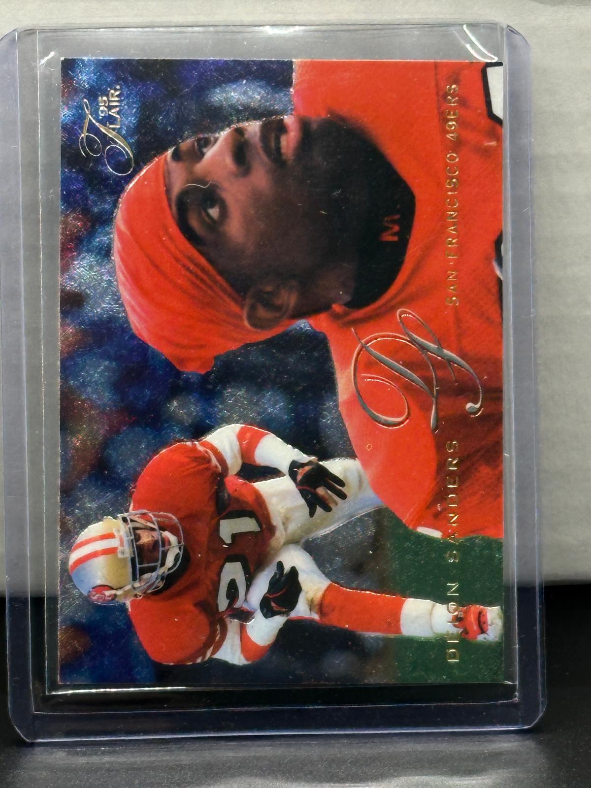 Deion Sanders 1995 Flair #191