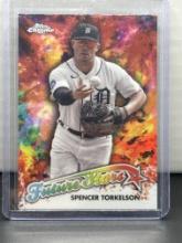 Spencer Torkelson 2023 Topps Chrome Future Stars Refractor Insert #FSU-5