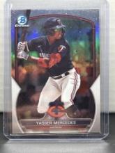 Yasser Mercedes 2023 Bowman Chrome Refractor #BDC-139