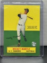 Mickey Mantle 2021 Topps 70th Anniversary Punch Out #33