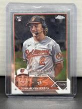 Gunnar Henderson 2023 Topps Chrome Rookie Debut RC #USC208