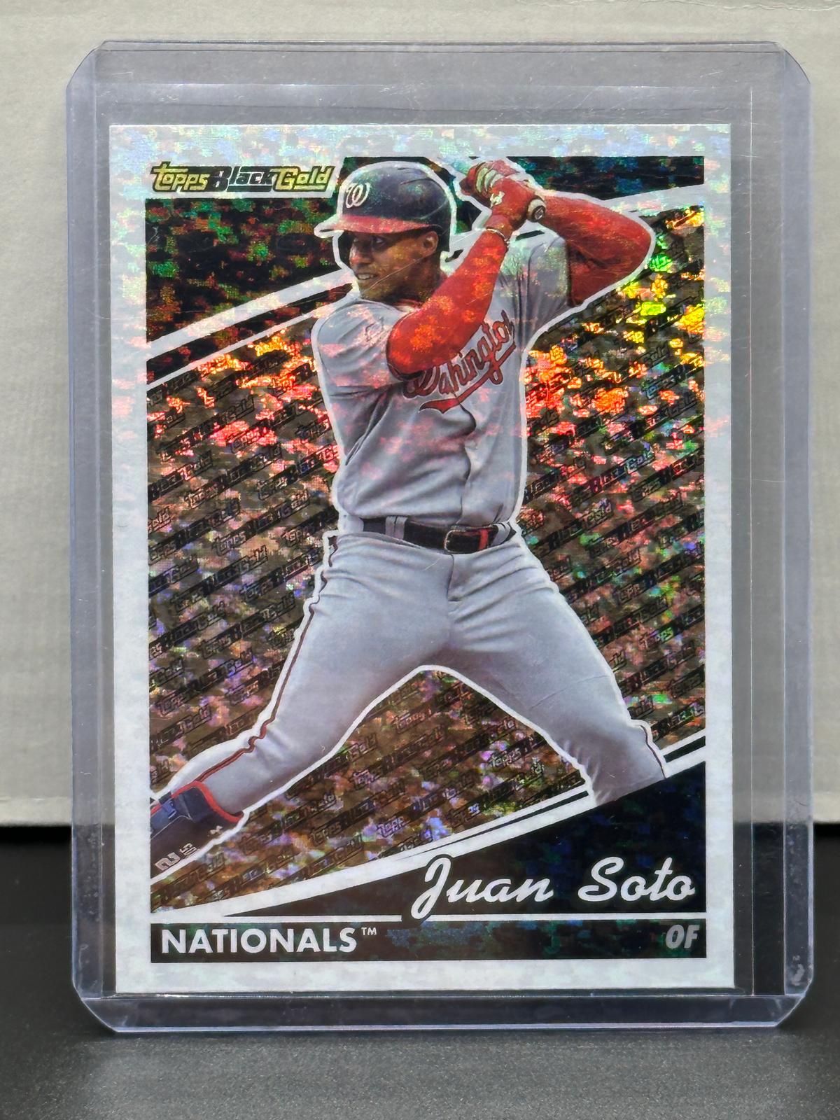 Juan Soto 2022 Topps Black Gold Insert #BG-25