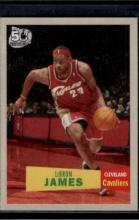 Lebron James 2007 Topps 1957 Design #23