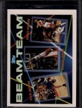 Michael Jordan Dennis Rodman Kevin Johnson 1993 Topps Beam Team Insert #3