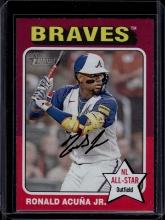 Ronald Acuna Jr. 2024 Topps Heritage All Star #321