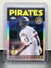 Ke'bryan Hayes 2021 Topps Chrome 1986 Design Rookie RC Insert Refractor #86BC-16