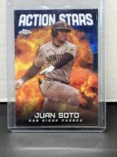 Juan Soto 2023 Topps Chrome Action Stars Refractor Insert #ASC-19