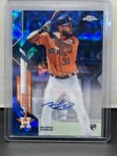 Abraham Toro 2020 Topps Chrome Sapphire Rookie RC Auto #RA-AT