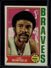 Lee Winfield 1974-75 Topps #157