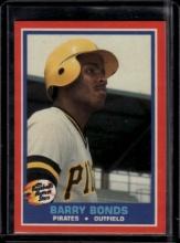 Barry Bonds 1987 Fleer Hottest Stars Subset #5