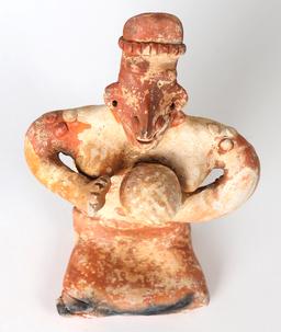 Jalisco Seated Pottery Woman