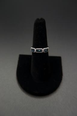 Blue Velvet Diamond Ring