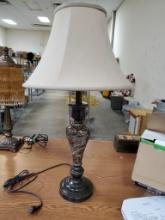 Table lamp- Faux marble