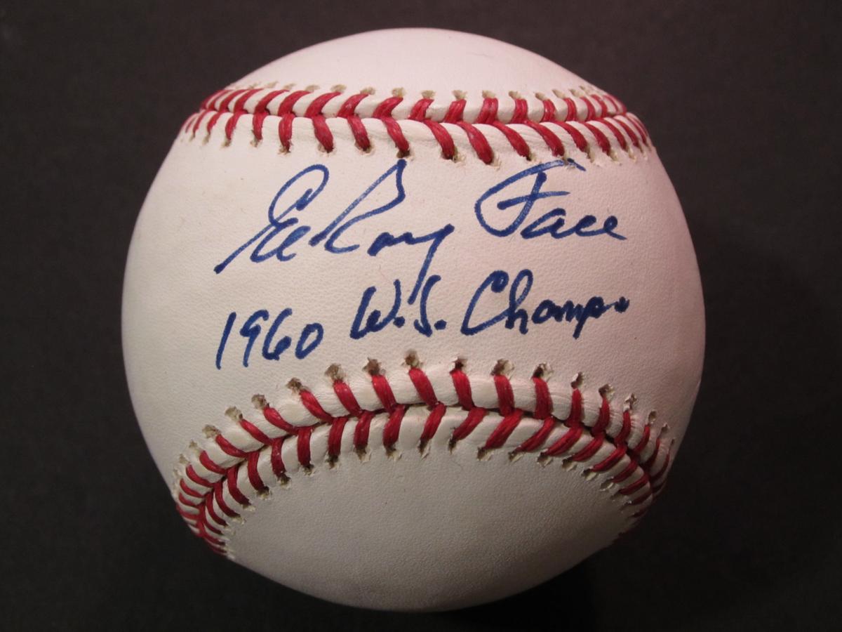 Elroy Face Signed Baseball w Inscription Certified COA