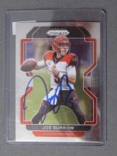 JOE BURROW SIGNED SPORTS CARD WITH COA