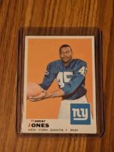 1969 Topps Football #244 Homer Jones (New York Giants)