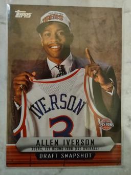 2009 Topps Draft Snapshot Allen Iverson
