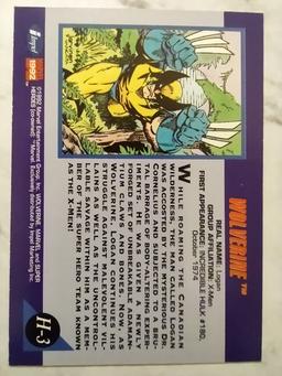 1992 Impel Hologram Wolverine #3