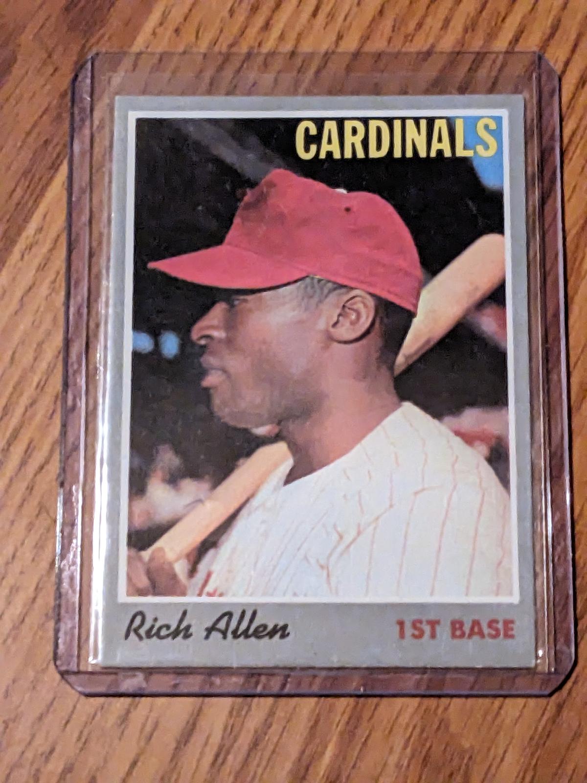 1970 Topps Baseball #40 Rich (Dick) Allen Card
