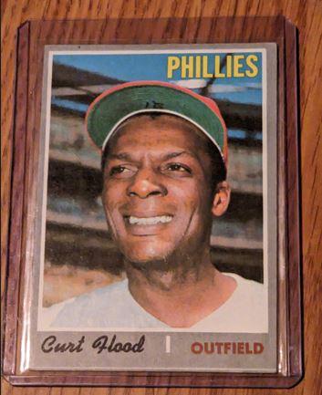 1970 Topps Curt Flood #360