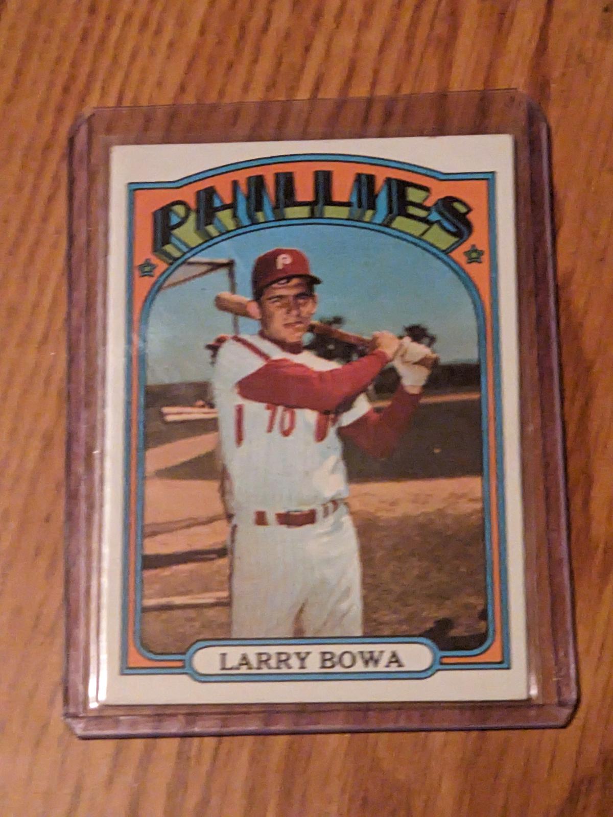 1972 Topps #520 Larry Bowa Philadelphia Phillies All Star