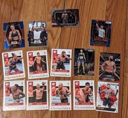x14 ufc card lot See pictures