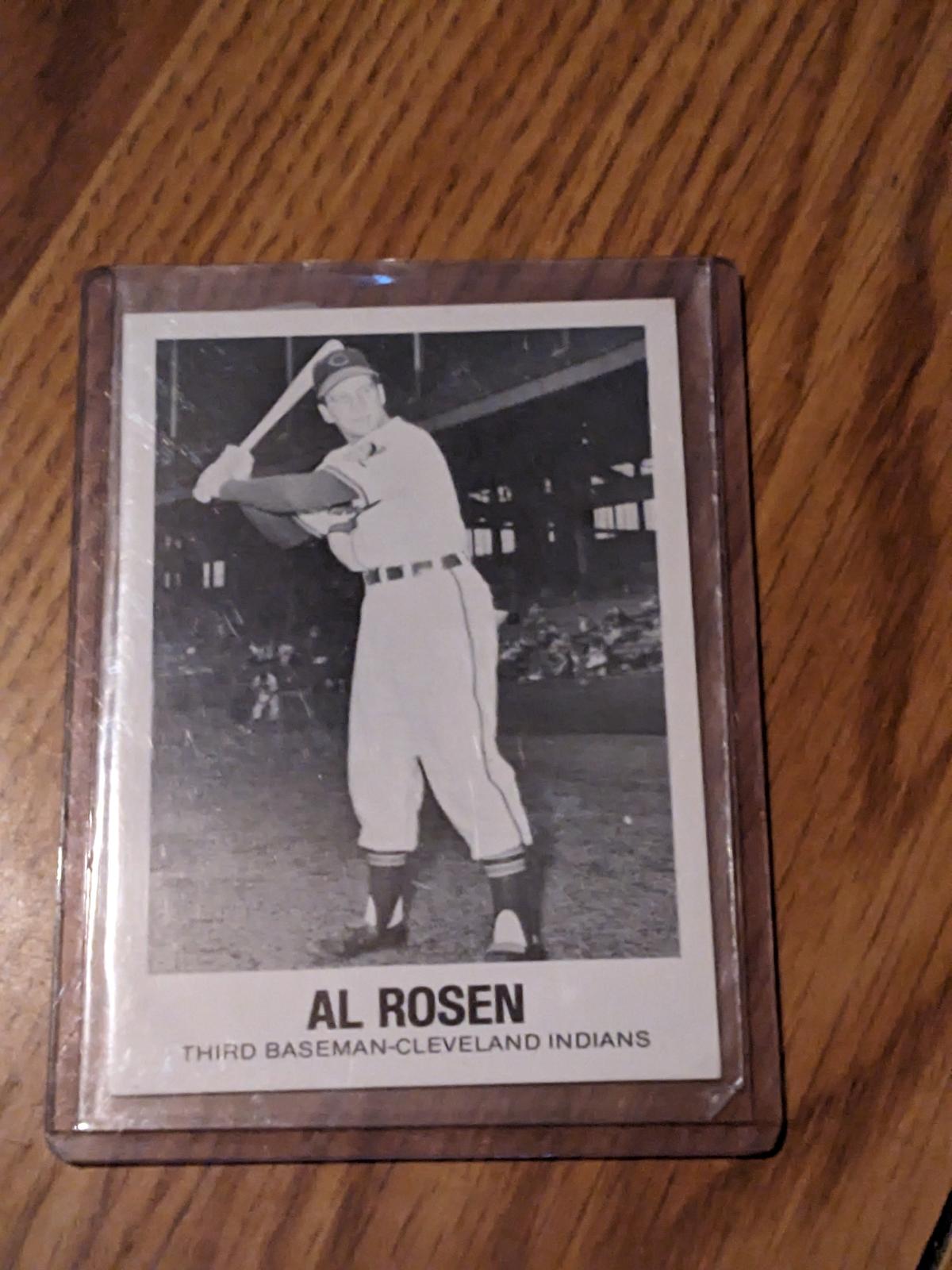 VINTAGE Al Rosen 1977 TCMA Renata Galasso Inc Card, Cleveland Indians