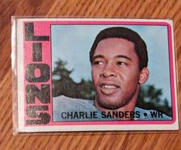 Charlie Sanders 1972 Topps Vintage card