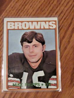 1972 Topps Football Mike Phipps card #96.