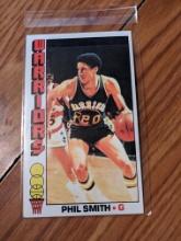 Phil Smith `1976-77 jumbo topps card