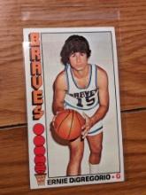 Ernie Digregorio 1976-77 Topps jumbo card