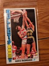 Mike Riordan 1976-77 Topps jumbo Vintage card