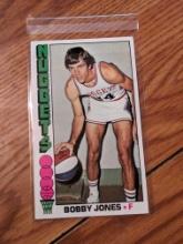 Bobby Jones 1976-77 Topps jumbo Vintage card
