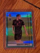 ROBERTO LOPEZ 2020-21 TOPPS CHROME MERLIN RC Aqua Prism #67