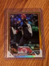 2023 Topps Update Grant Anderson Gold RC