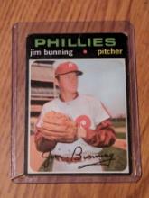 1971 Topps Set-Break #574 Jim Bunning Vintage Baseball Card