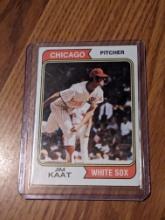 1974 Topps #440 Jim Kaat Vintage Baseball Card Chicago White Sox Pitcher