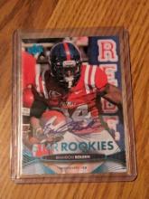 2012 Upper Deck Brandon Bolden Rookie Star Rookies Auto #158