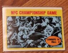 1972 Topps - #138 Vintage NFC Champ Game Bob Lilly Dallas Cowboys 49ers