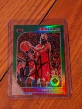 James Harden autographed card w/coa