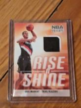 Kris Murray 2023-24 Panini NBA Hoops Rise N Shine Patch Relic RC SP #RS-MUR