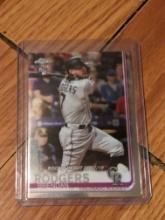 2019 Topps Chrome #63 Brendan Rodgers RC Rookie